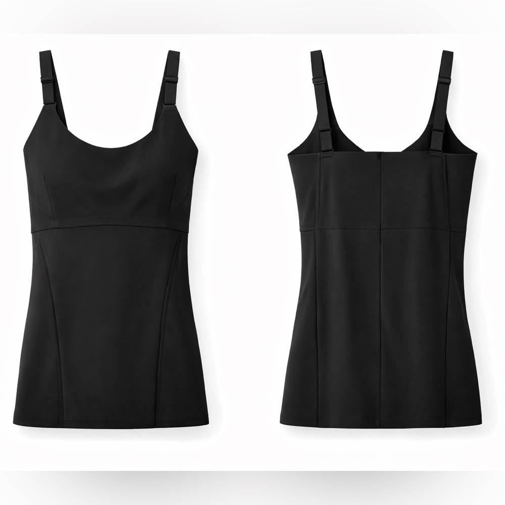 Maidenform Flexees Sculpting Cami Shapewear Black S Ultra Firm Slimming - Picture 4 of 4